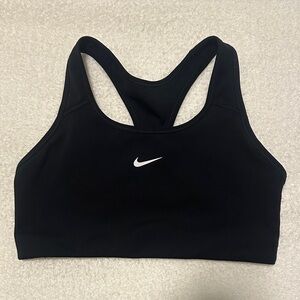 Nike Women's Black Racerback Sports Bra M